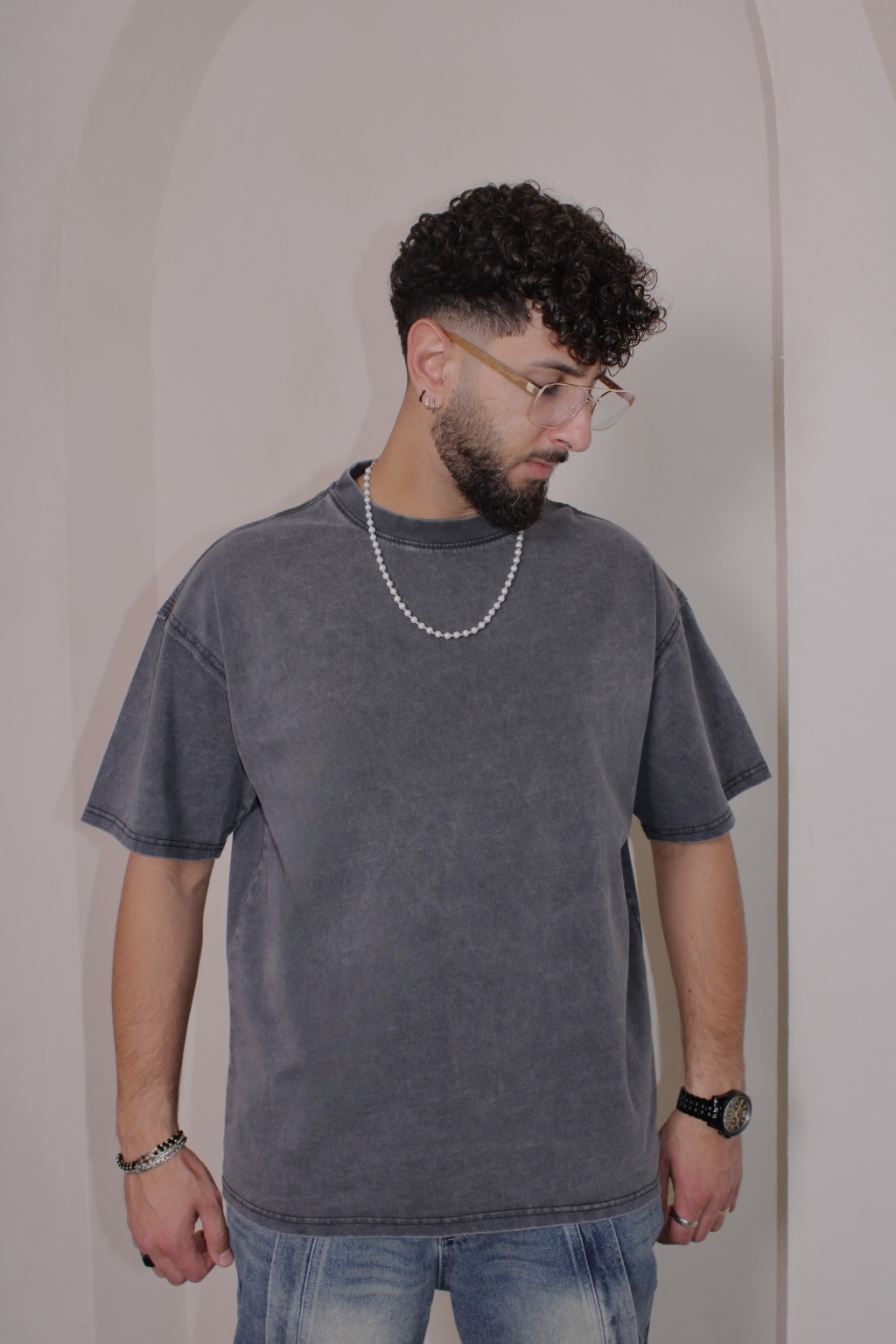 חולצת roya אפור